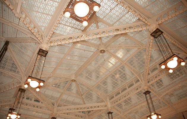 Rookery building wedding